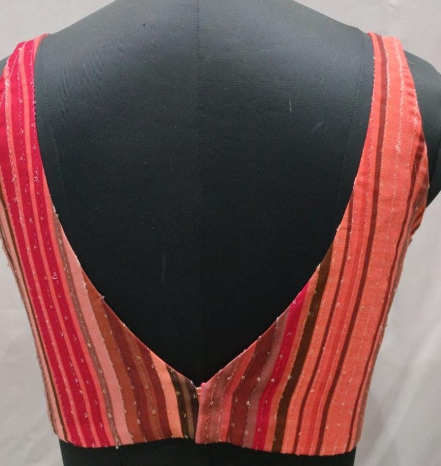 Georgette sequins blouse