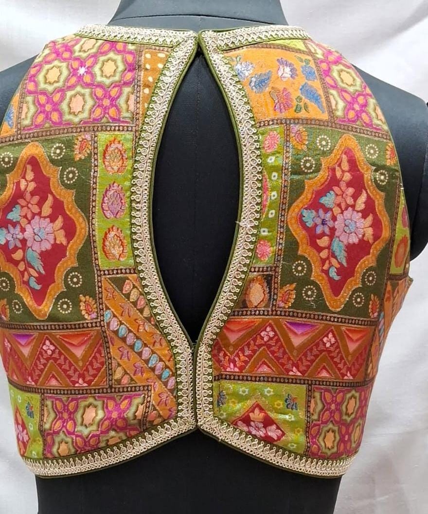 Dola Silk Multi color