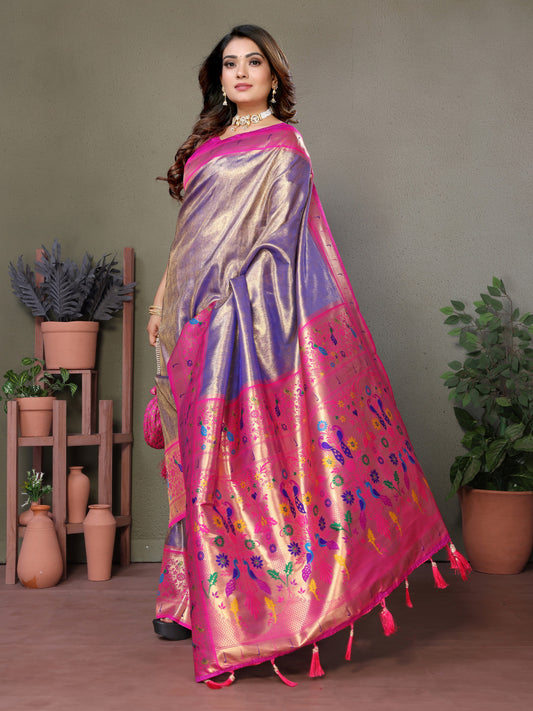Paithani Saree - Purple
