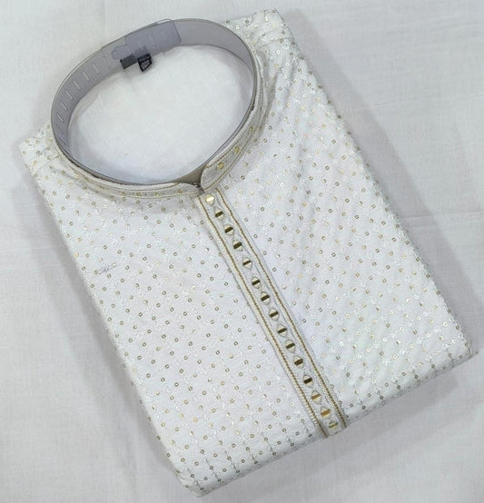 Men's kurta - White