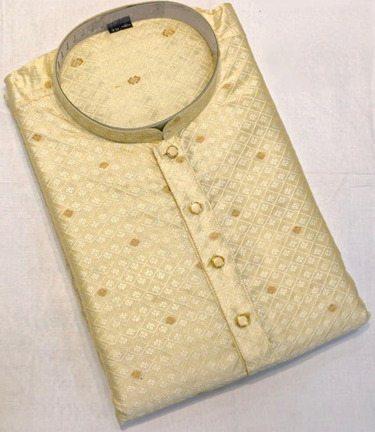 Men's kurta - Gold