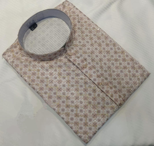 Men's Kurta - Beige