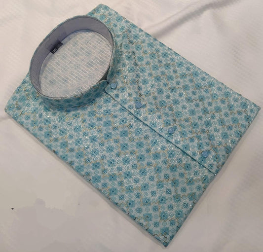 Men's Kurta - Sky Blue