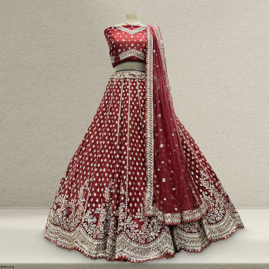 Heavy Embroidered lehenga