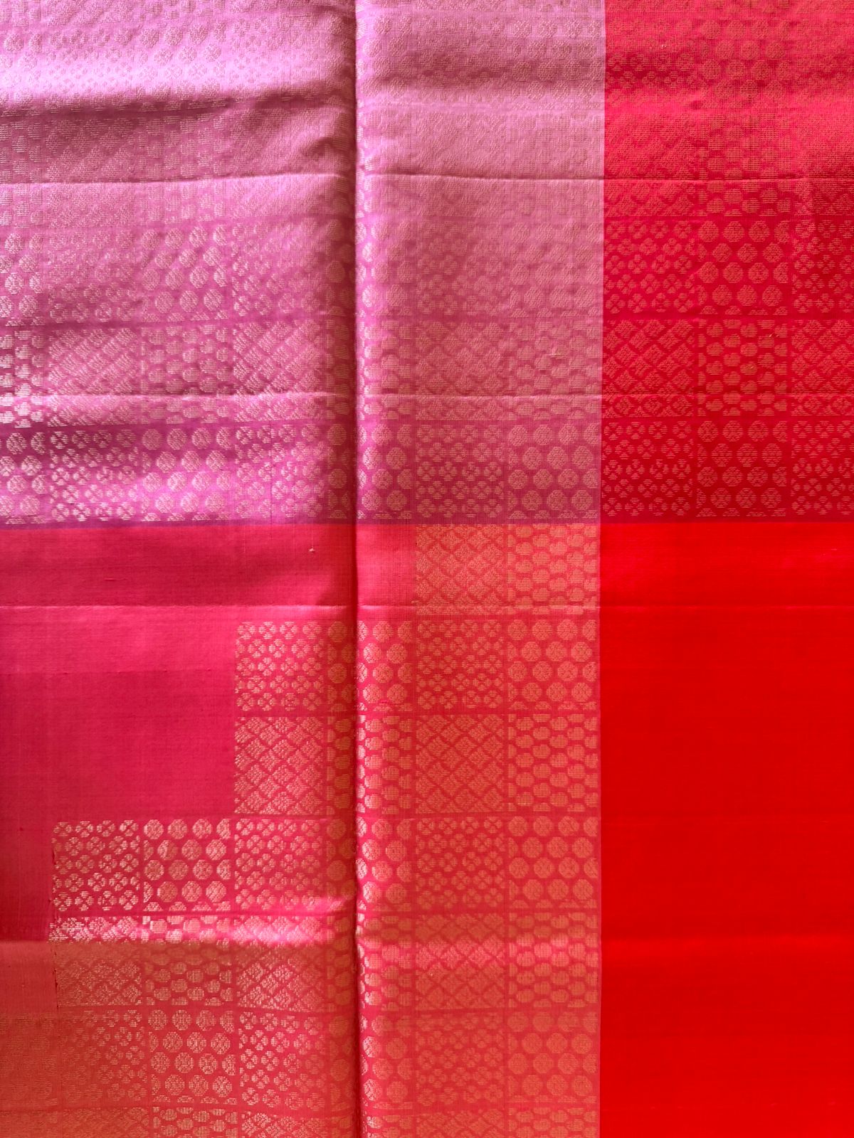 Soft silk red saree